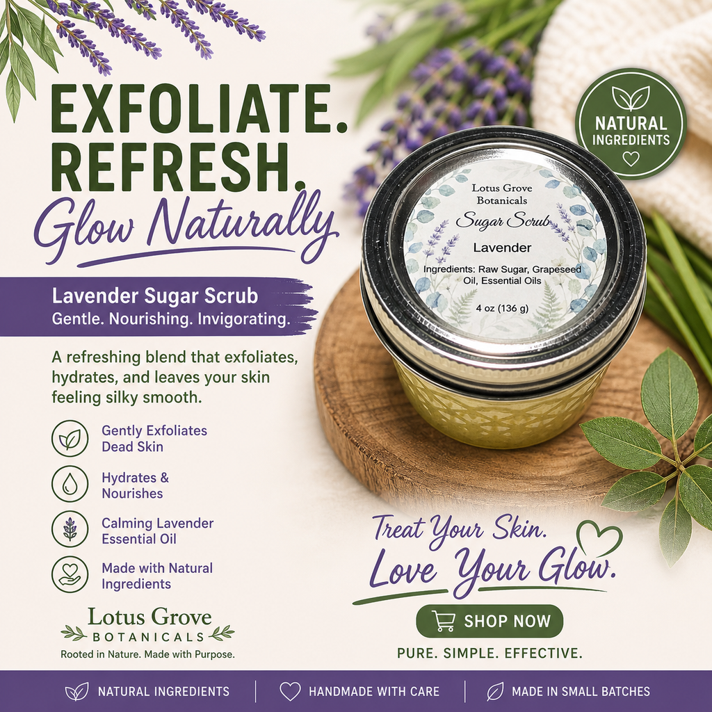 4oz Sugar Scrub
