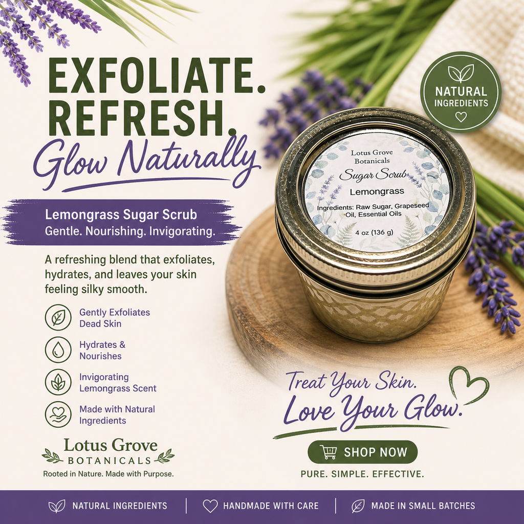 4oz Sugar Scrub
